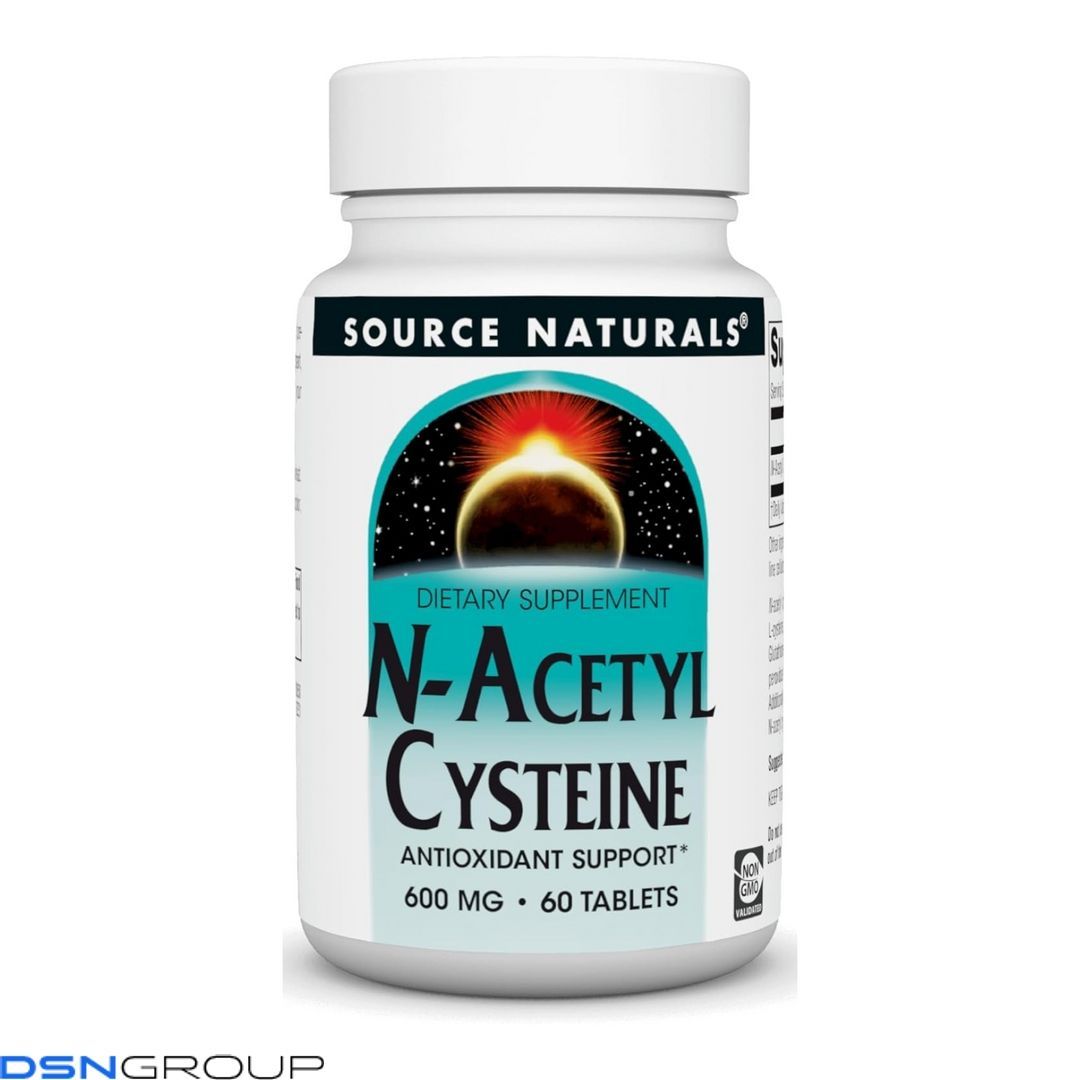 N-Acetyl Cysteine 1000mg - 60 tabs 2023-10-4607 фото N-Acetyl Cysteine 1000mg - 60 tabs