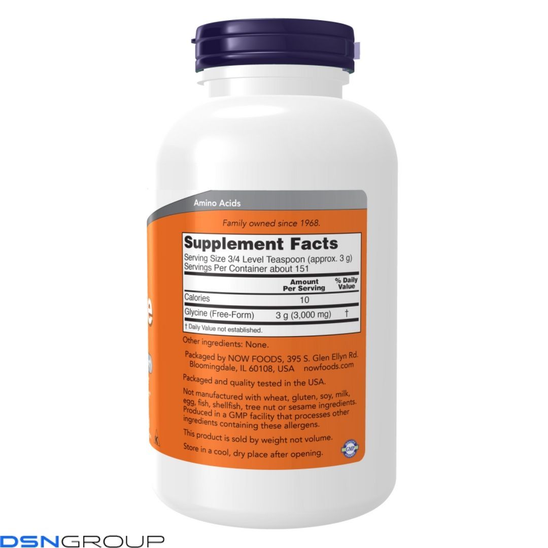 Glycine Pure Powder - 454g (1lb)