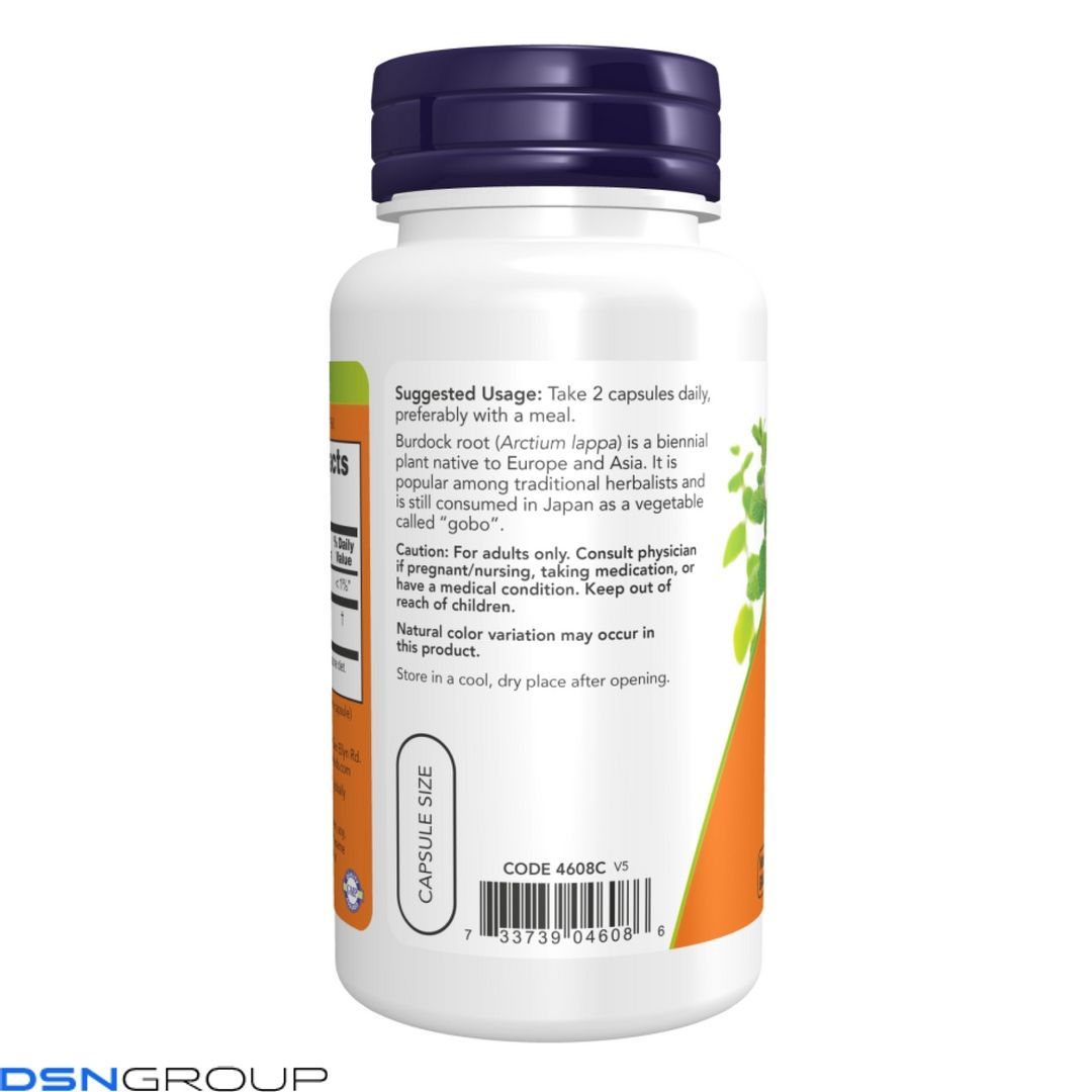 Burdock Root 430mg - 100 vcaps