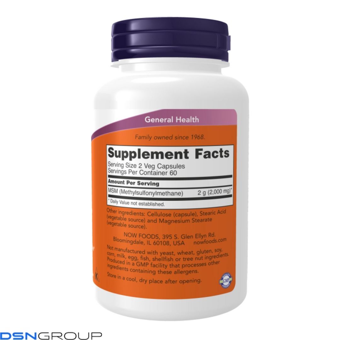 MSM 1000mg - 240 vcaps