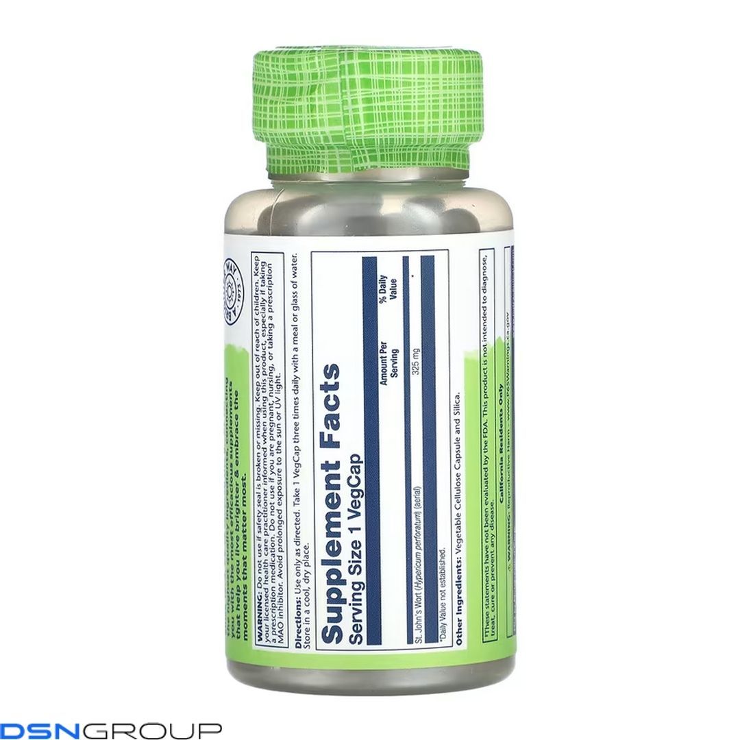 St. John's Wort Aerial 325mg - 100 vcaps