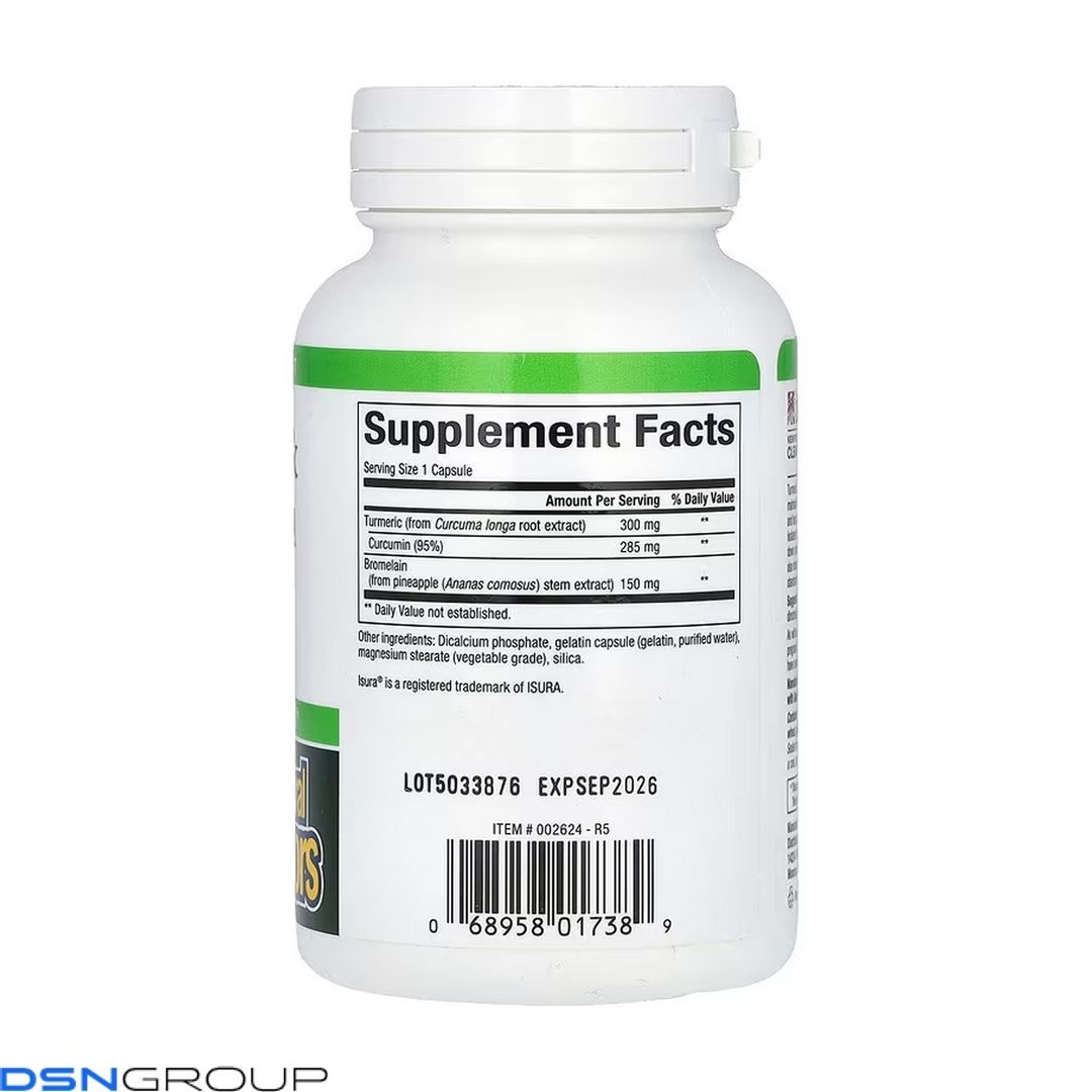 Turmeric & Bromelain 450mg - 90 caps