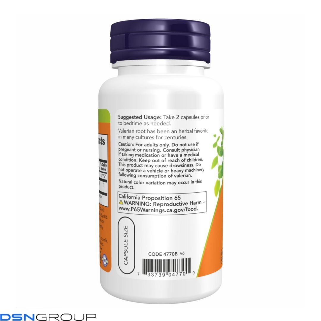 Valerian Root 500mg - 250 vcaps