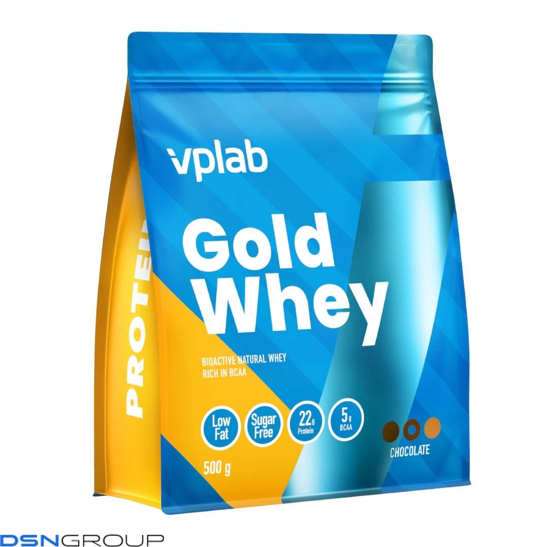 Gold Whey - 500g Chocolate 2022-10-0481 фото Gold Whey - 500g Chocolate