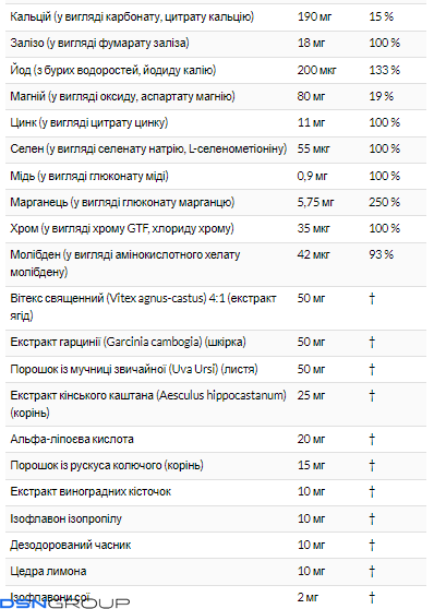 Opti-women - 120tabs