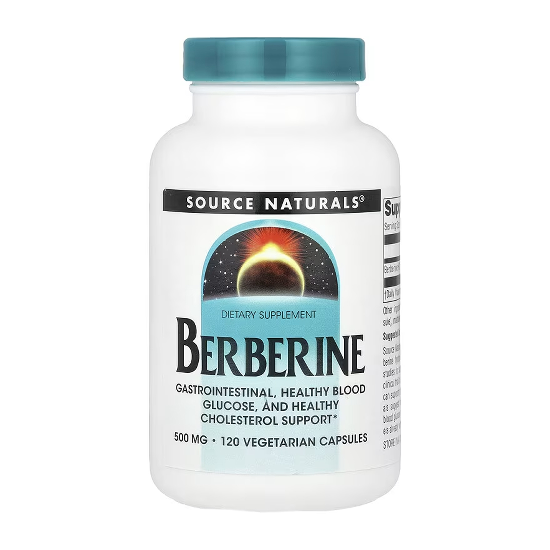 Берберин Source Naturals 500 мг, 120 капсул