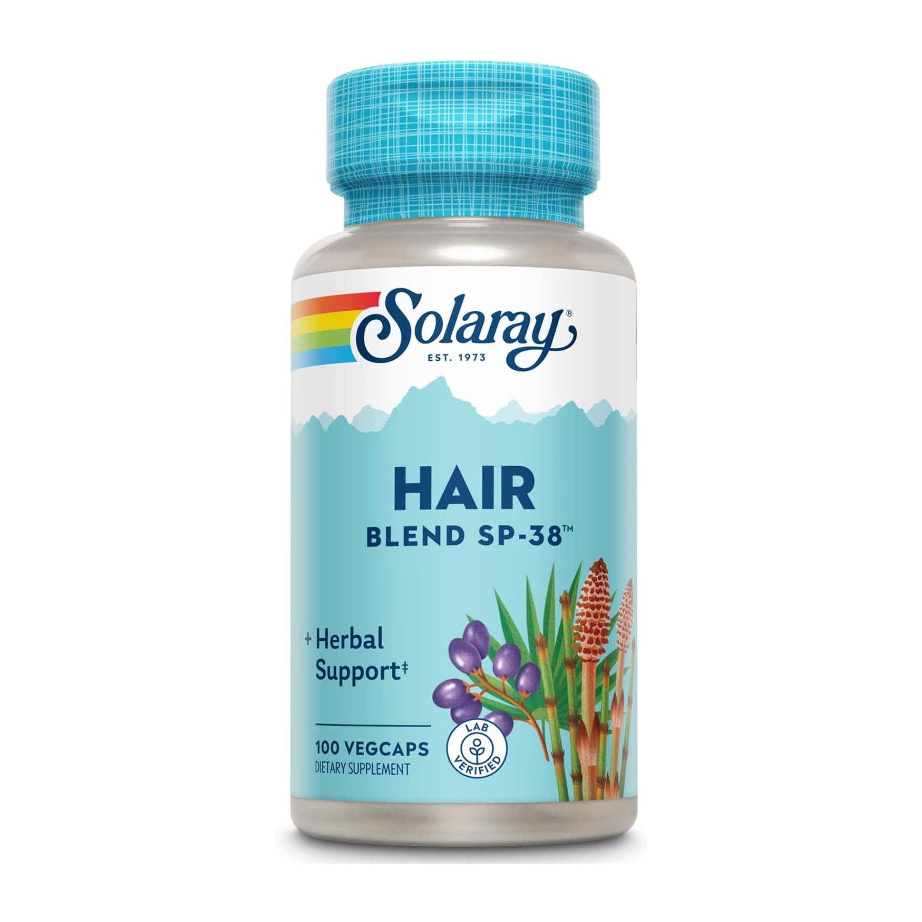 Solaray Hair Blend SP-38, комплекс для волосся, 100 капсул