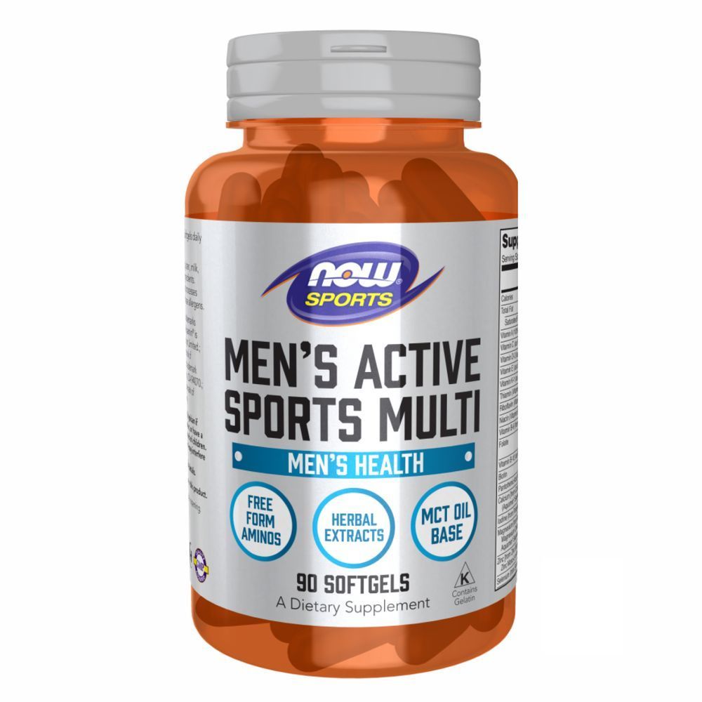 (12.02 Ожидание) Men's Active Sports Multi - 180 Softgels