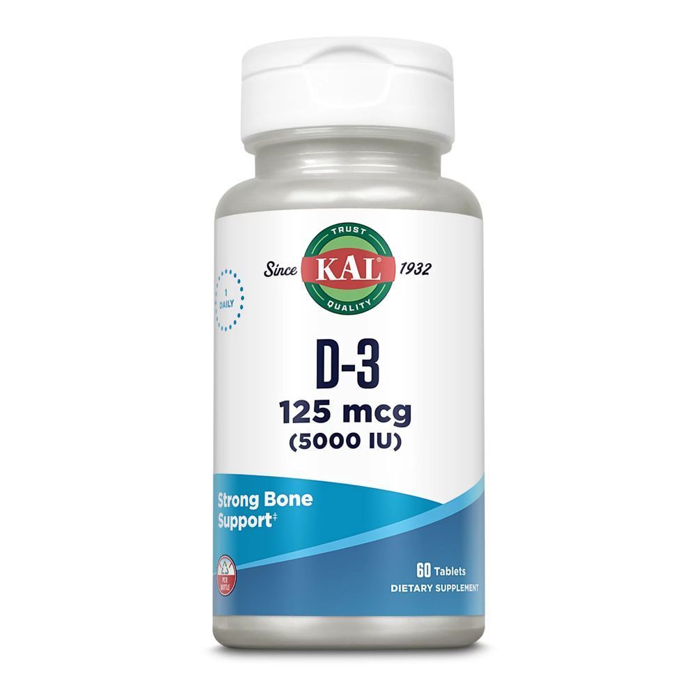 D3 125mcg - 60 tabs (Повреждена банка)