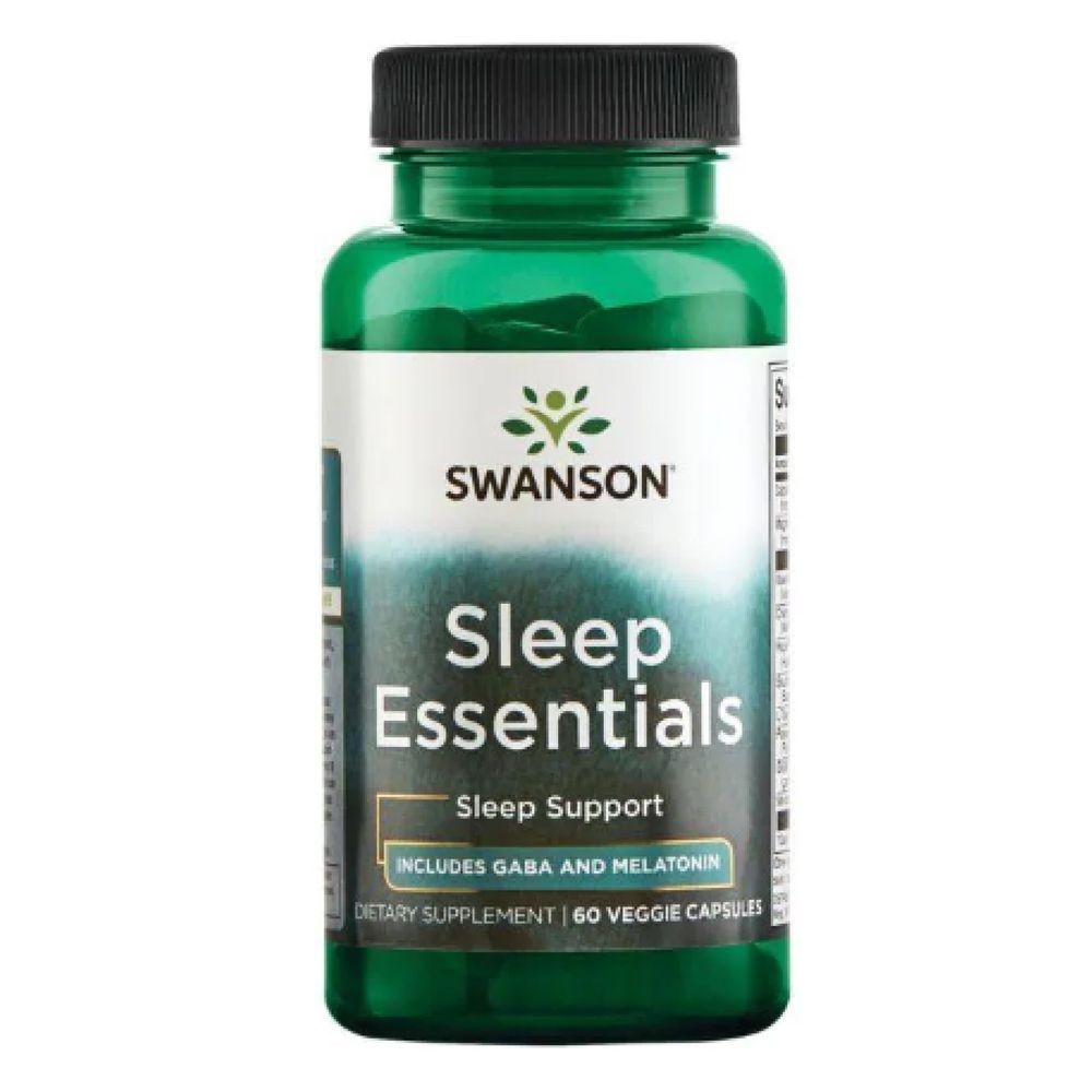 Sleep Essentials - 60 Veg Caps Per Bottle (Повреждена банка)