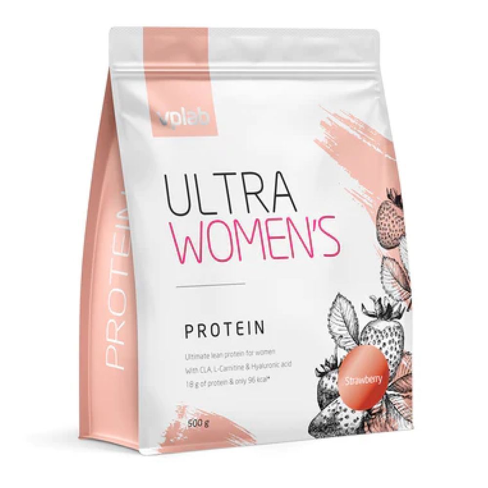 Ultra Women`s Protein - 500g Strawberry (До 08.26+ Повреждена упаковка)
