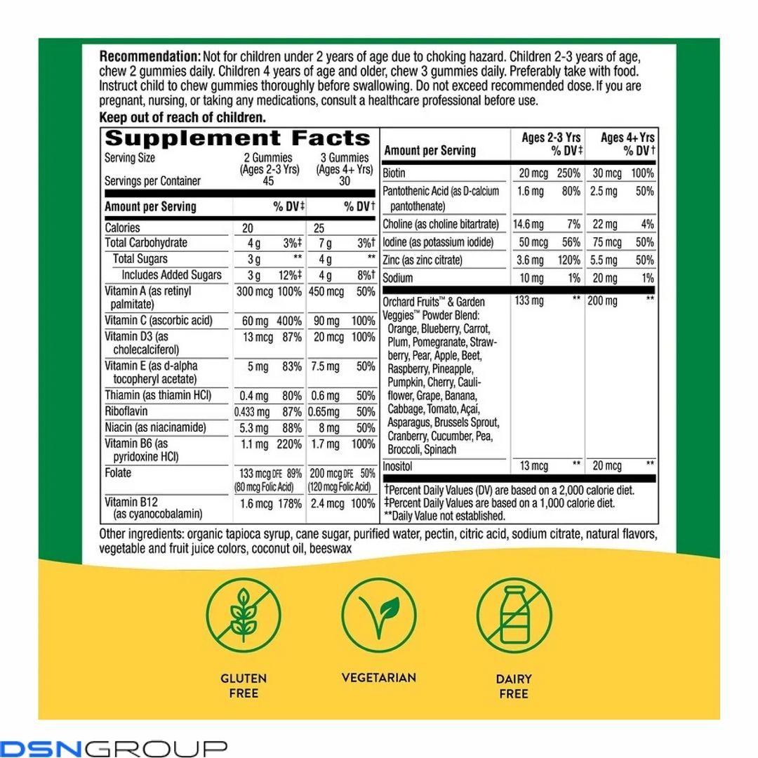 (20.02 Ожидание) Premium Kids Multivitamin - 90 tabs Cherry, Orange Grape