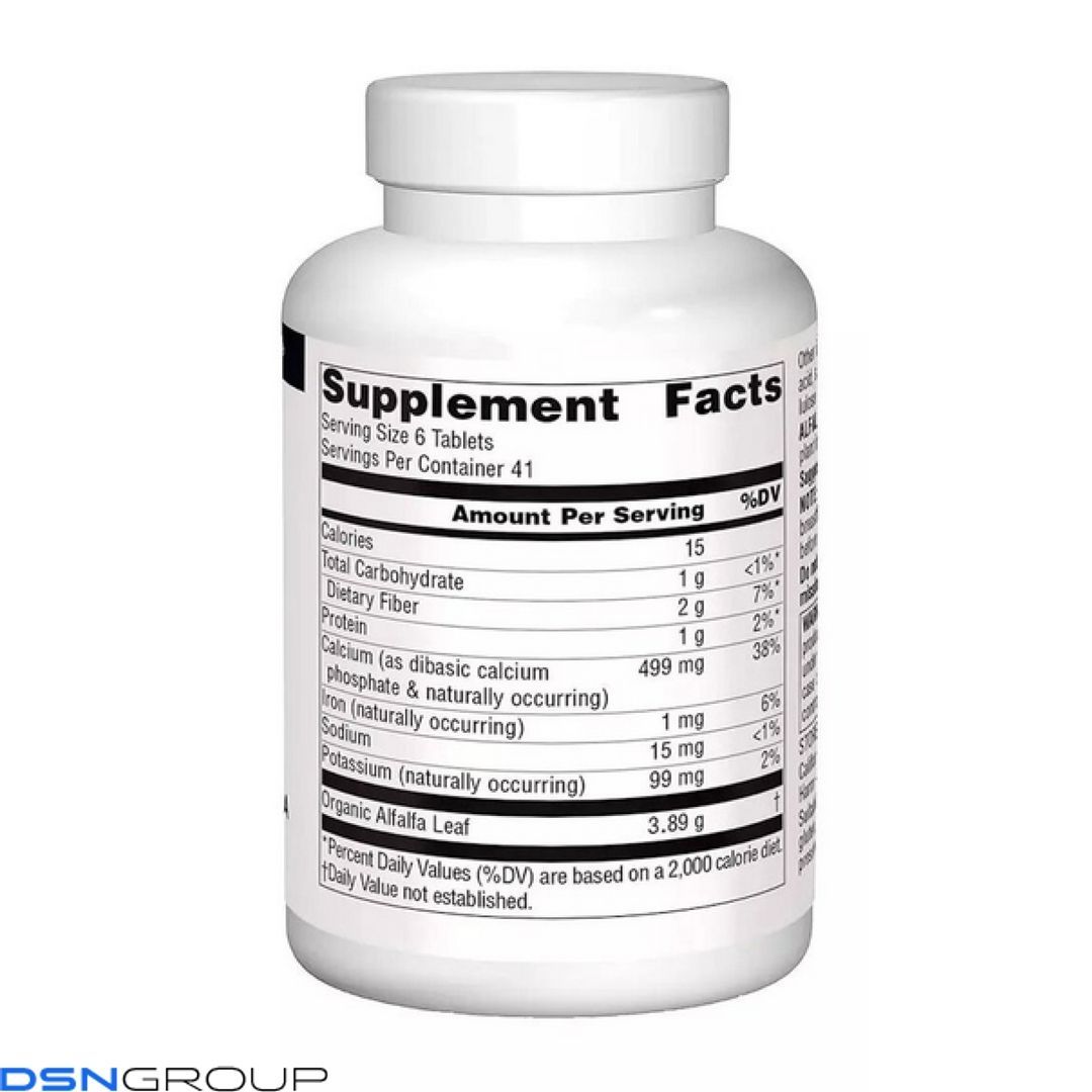 Alfalfa 648mg - 250 tabs
