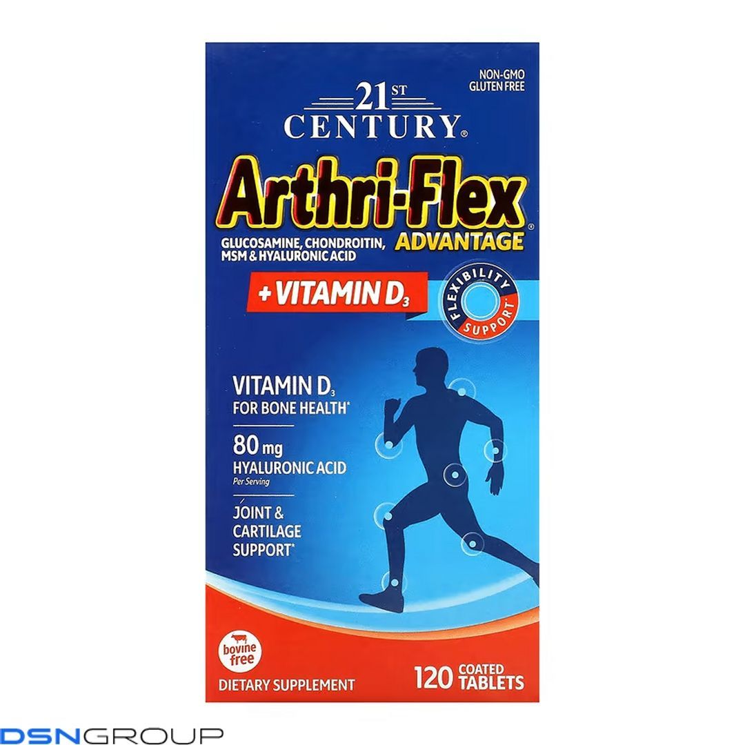 ArthriFlex + D3 - 120 tabs (Пошкоджена банка)