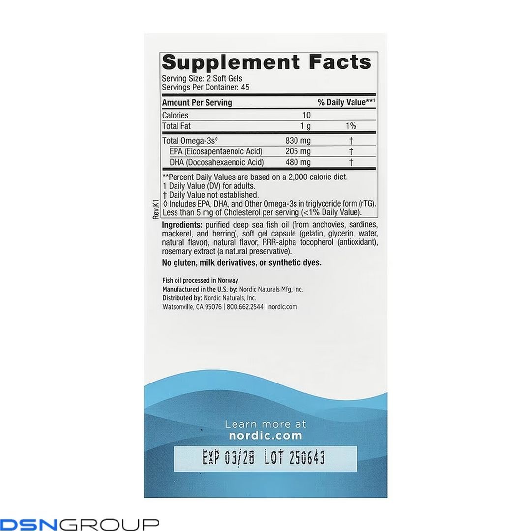 DHA - 90 softgels (Пошкоджена банка)