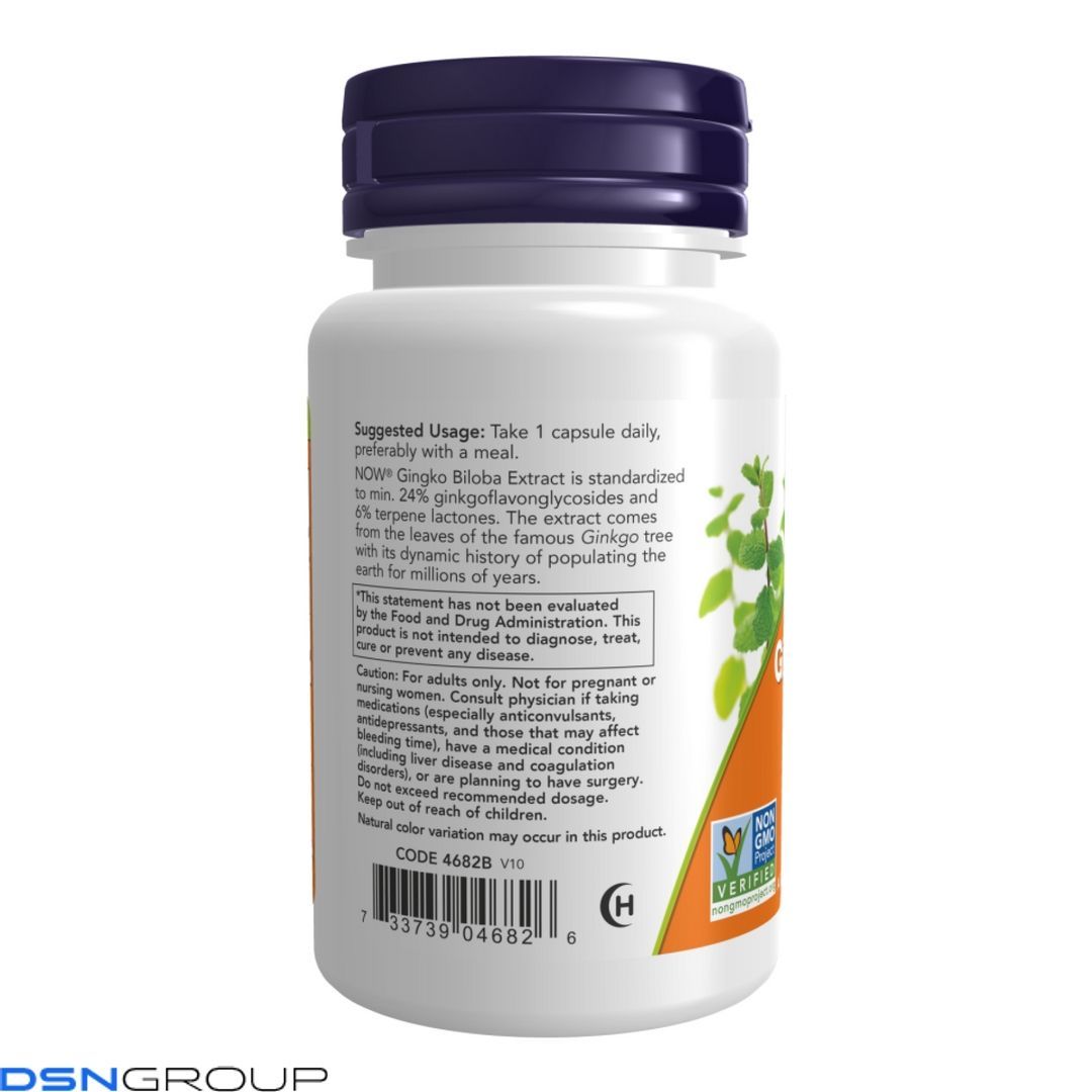 Ginkgo Biloba 120mg - 200 vcaps