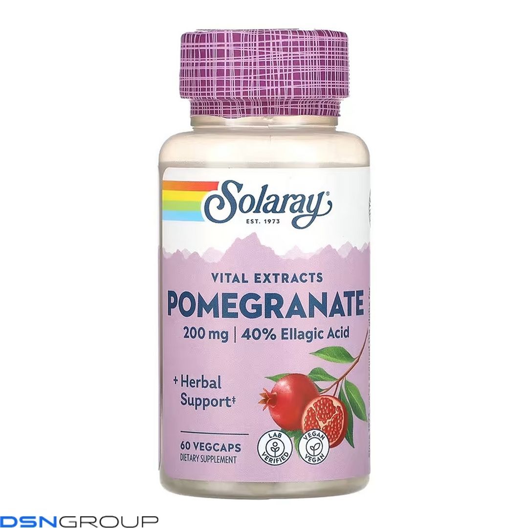 Pomegranate 200mg - 60 vcaps 2023-10-6778 фото Pomegranate 200mg - 60 vcaps
