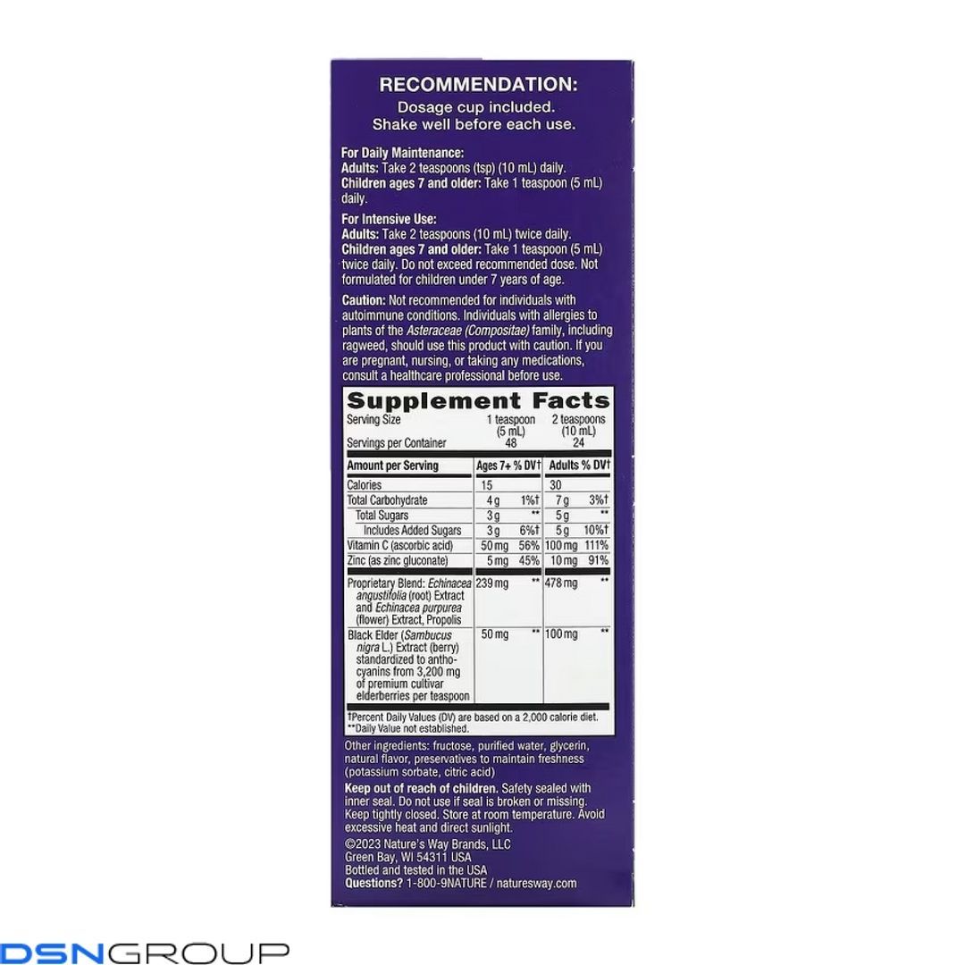 Sambucus Immune Syrup - 8 oz