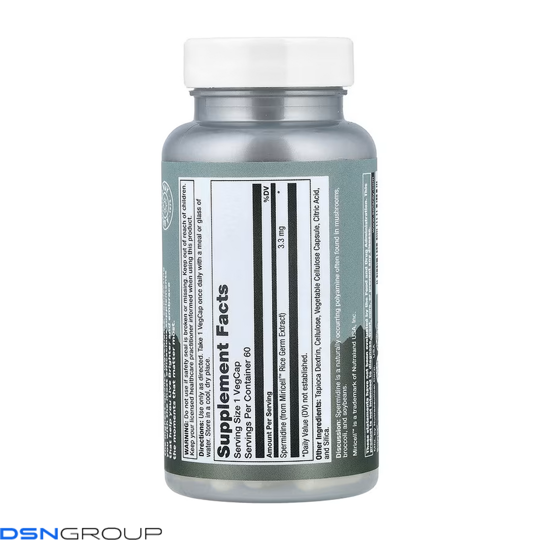 Spermidine 3.3 mg - 60 vcaps