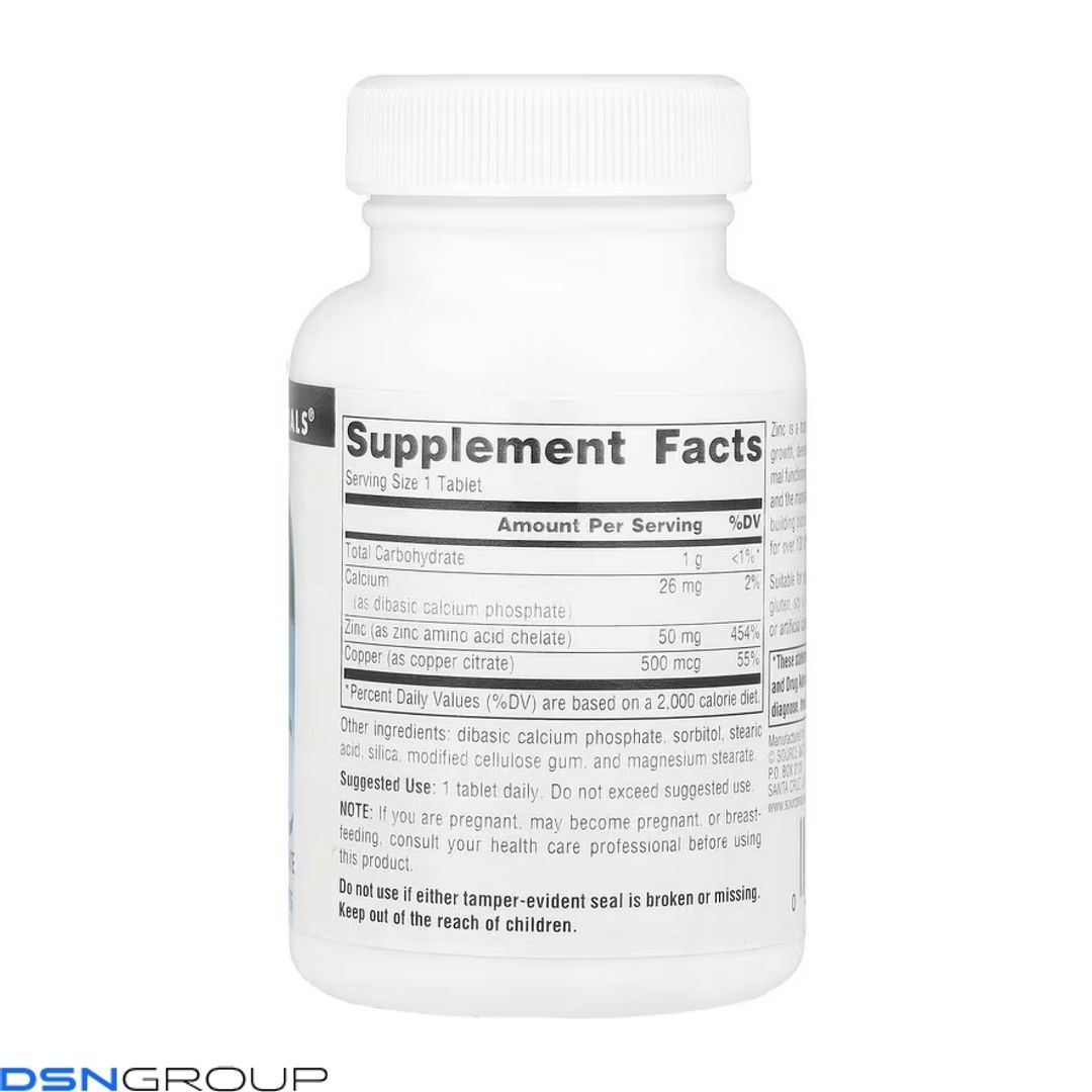 Zinc 50 mg - 100 tabs