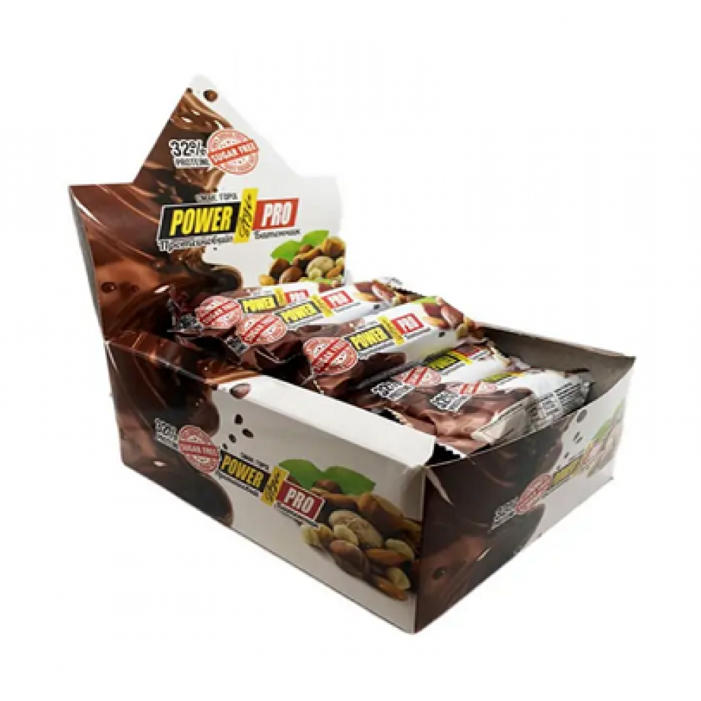 Протеїновий батончик Power Pro Nut без цукру, 60 г