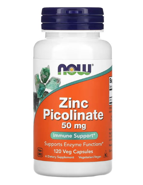 (12.02 Ожидание) Zinc Picolinate 50mg - 120 vcaps