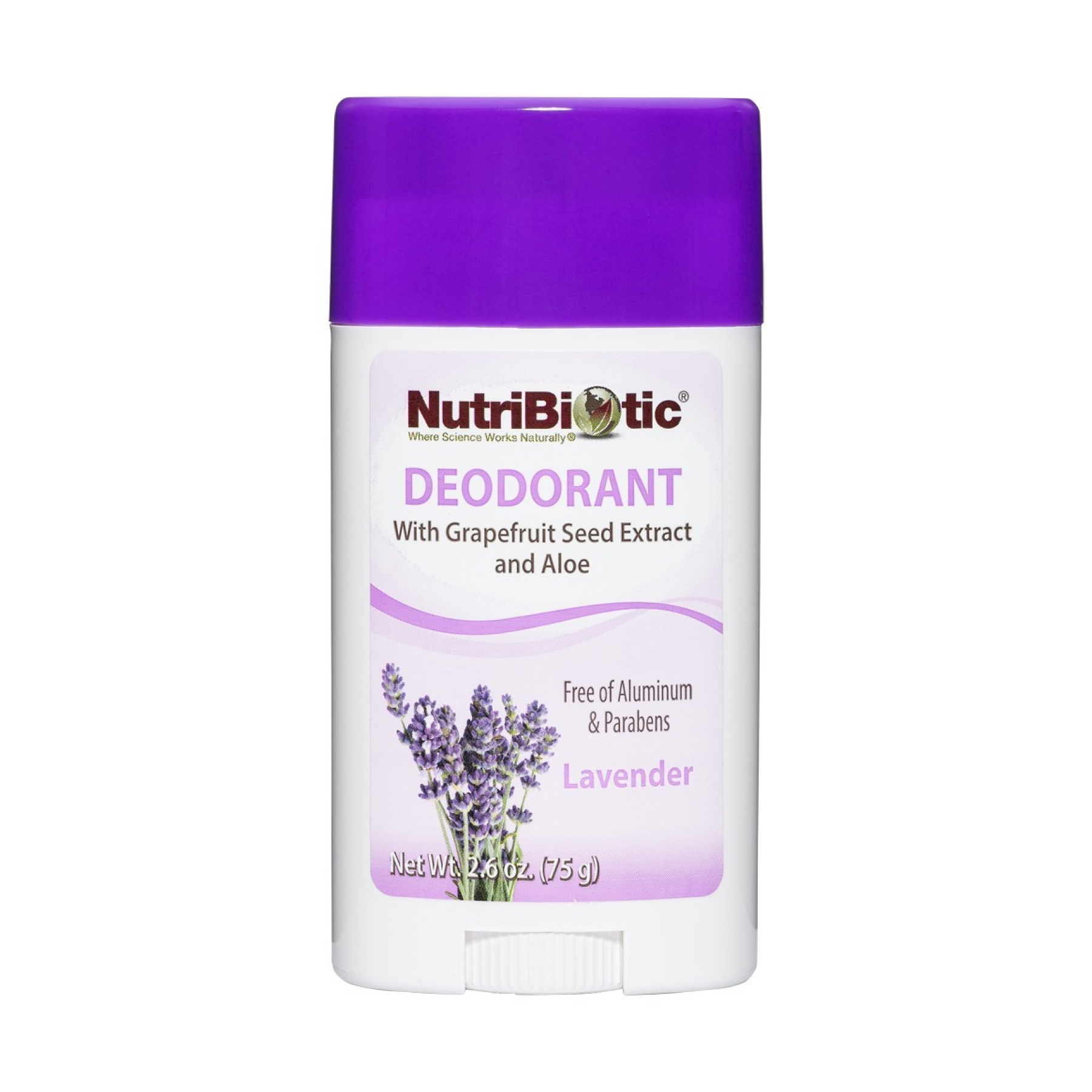 Дезодорант NutriBiotic з лавандою, 75 г