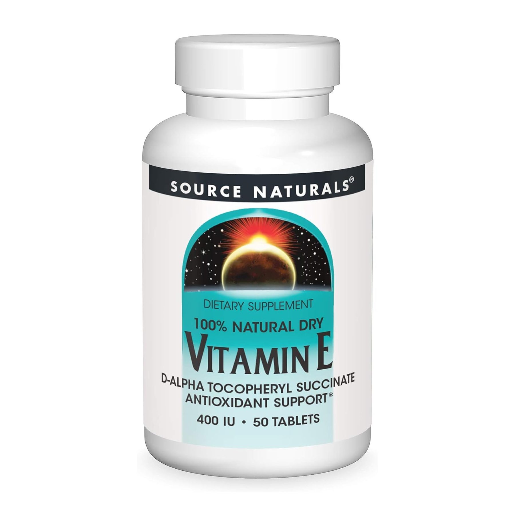 Вітамін E 400 МО Source Naturals, 50 таблеток