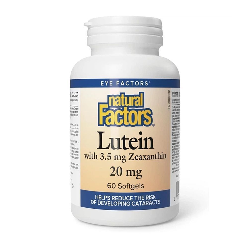 Lutein 20mg - 60 softgels