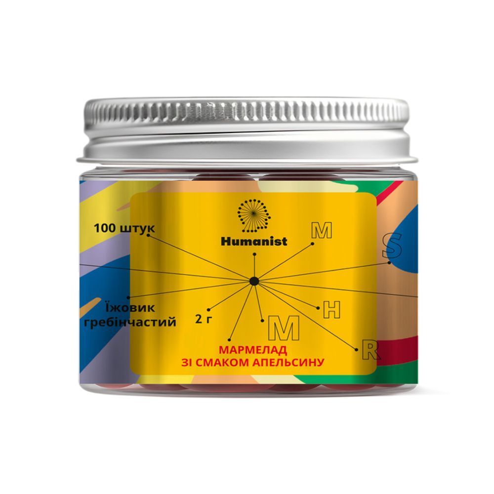 Lion&rsquo;s Mane - 100 gummies Orange (До 10.25)