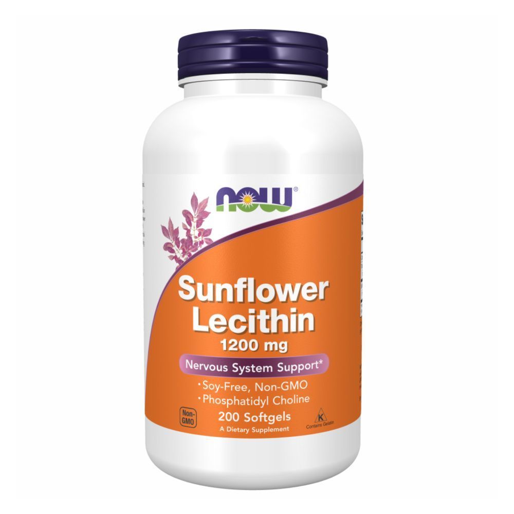 Sunflower Lecithin 1200mg - 200 sgels (Без пломбы)