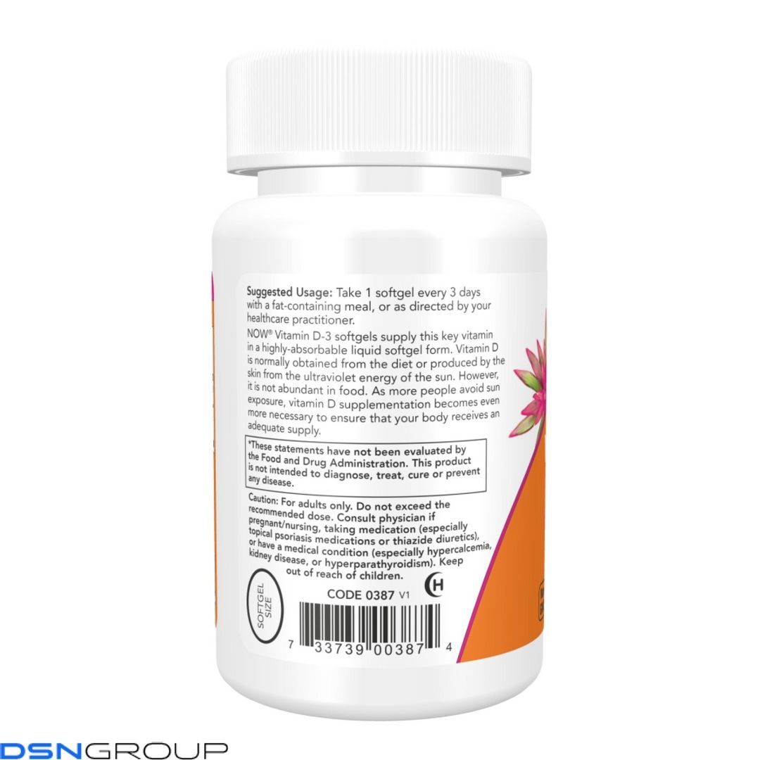 (12.02 Ожидание) Vitamin D-3 10,000 IU - 30 softgels