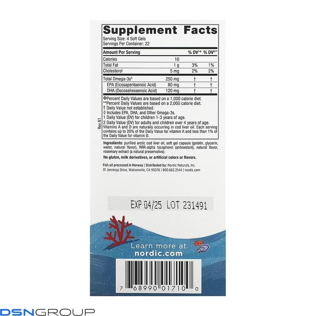 Children's DHA - 90 mini softgels