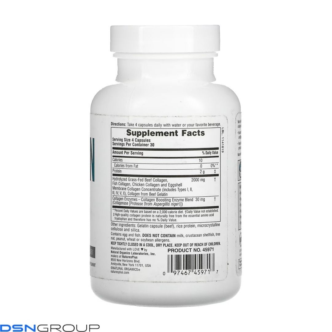 Collagen Peptides - 120 caps