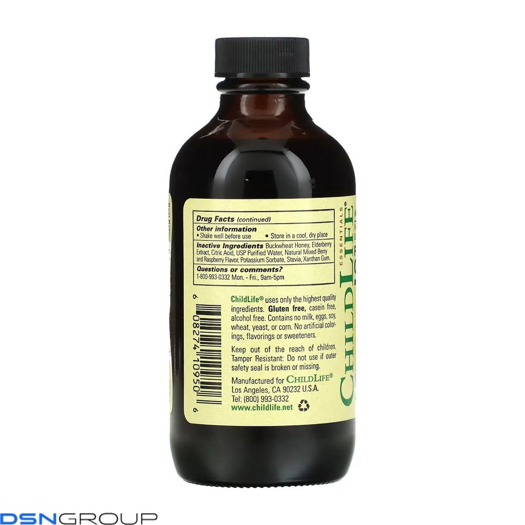 Formula 3 Cough Syrup - 118.5 ml Natural Berry