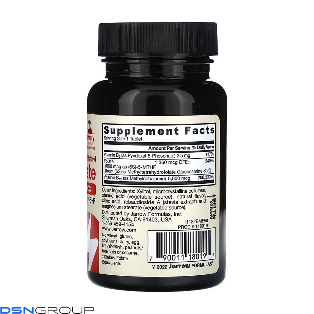 Methyl B-12 & Methyl Folate - 60 tabs