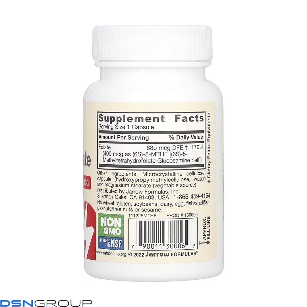 Methyl Folate - 60 vcaps