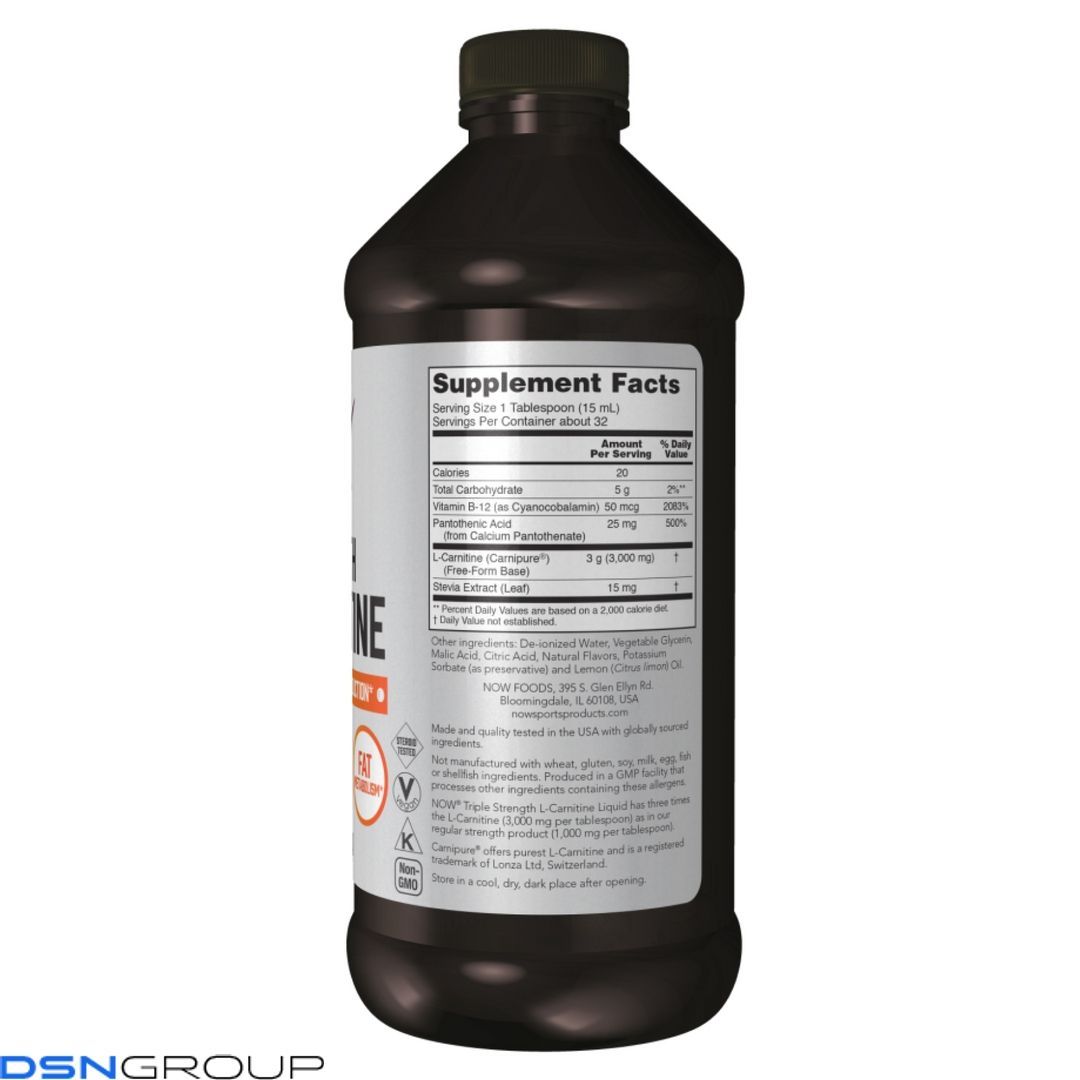 Carnitine Liquid 3000mg - 473ml