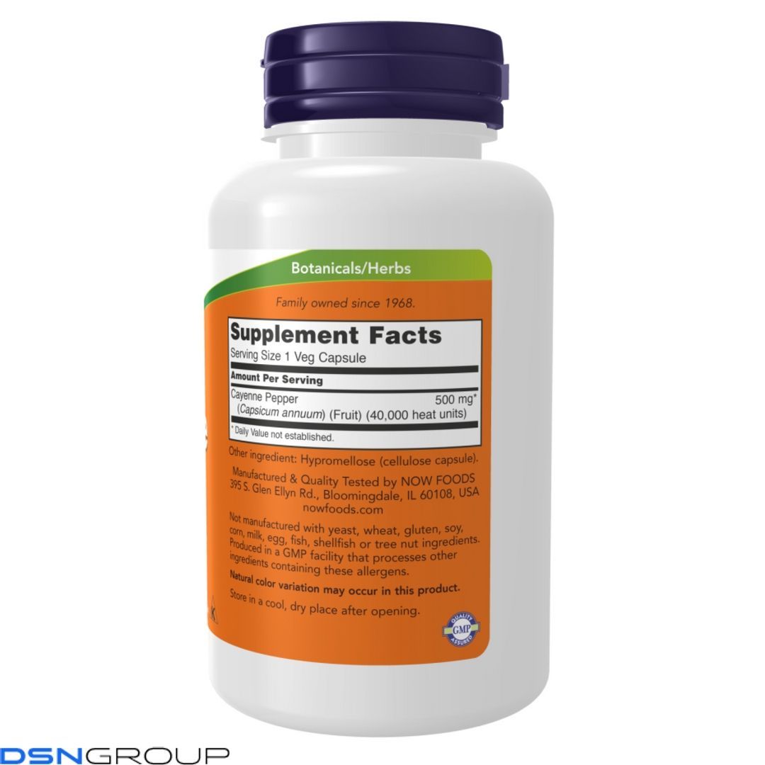 Cayenne 500mg - 250 vcaps