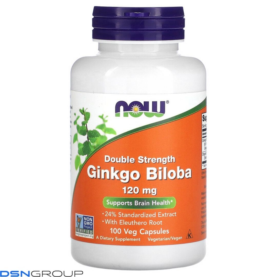 Ginkgo Biloba 120mg - 100 vcaps 2022-10-0709 фото Ginkgo Biloba 120mg - 100 vcaps
