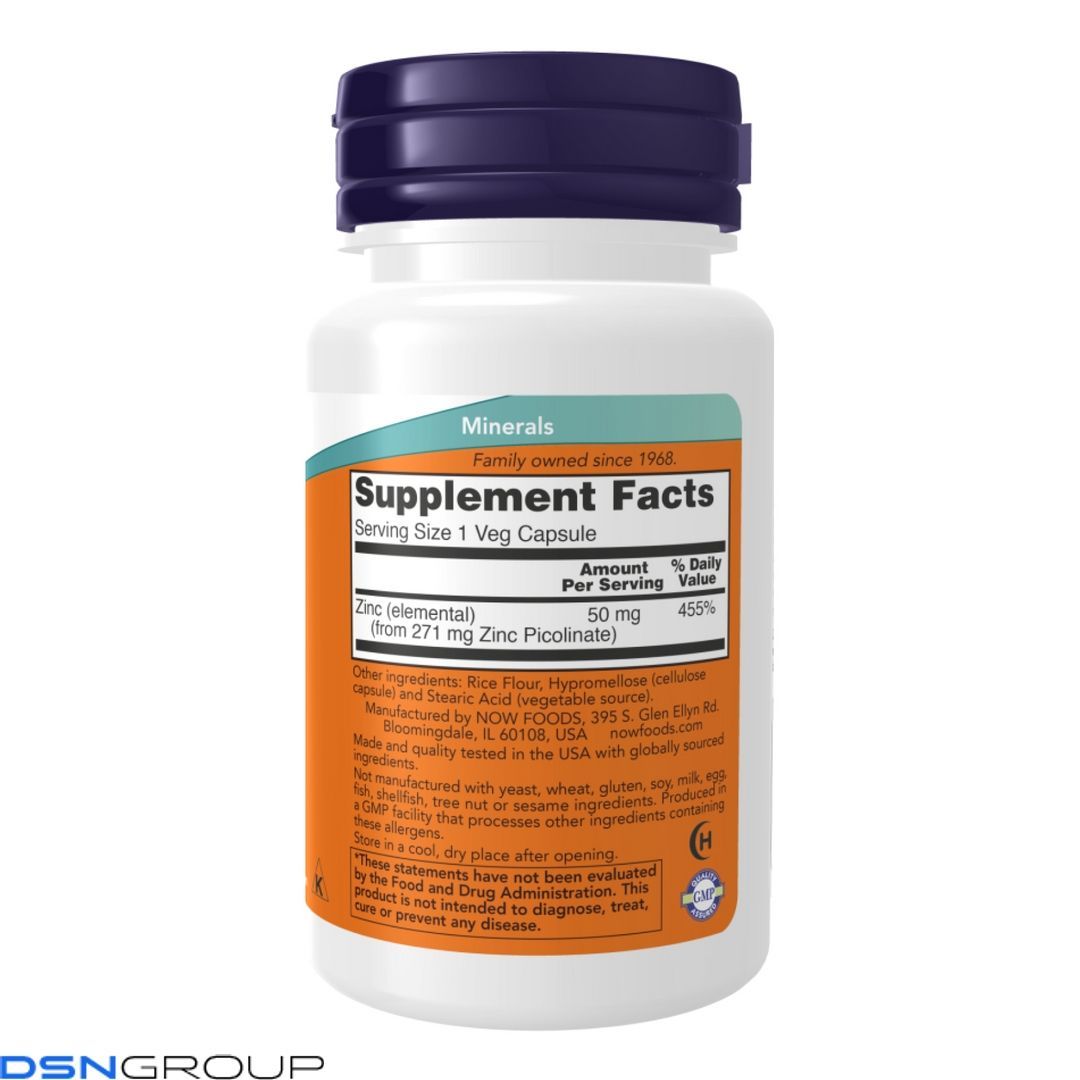 Zinc Picolinate 50mg - 120 vcaps