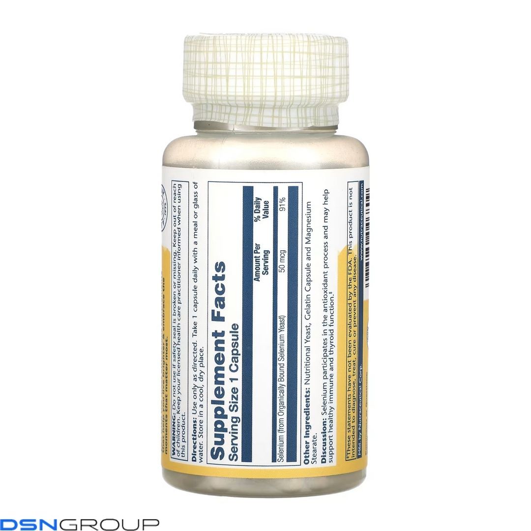 Selenium 50mcg - 100 caps
