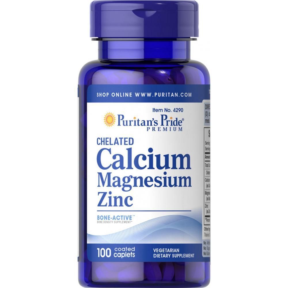 Calcium Magnesium Zinc - 100caps (Пошкоджена банка)