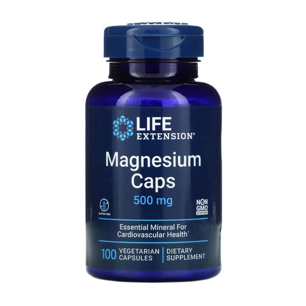 Magnesium Caps 500 mg - 100 vcaps (Повреждена банка)