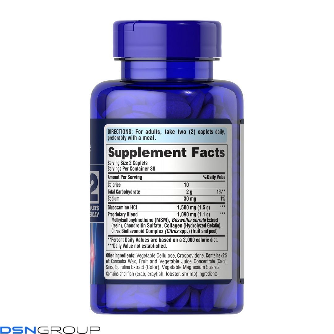 7 Day Formula Joint Soother® Glucosamine Chondroitin MSM & Boswellia - 60 caps (Повреждена банка) 2023-10-7447 фото 7 Day Formula Joint Soother® Glucosamine Chondroitin MSM & Boswellia - 60 caps (Повреждена банка)