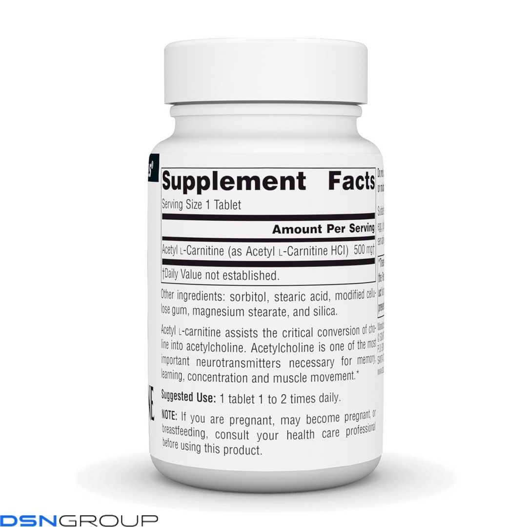 Acetyl L-Carnitine 500 mg - 30 tabs