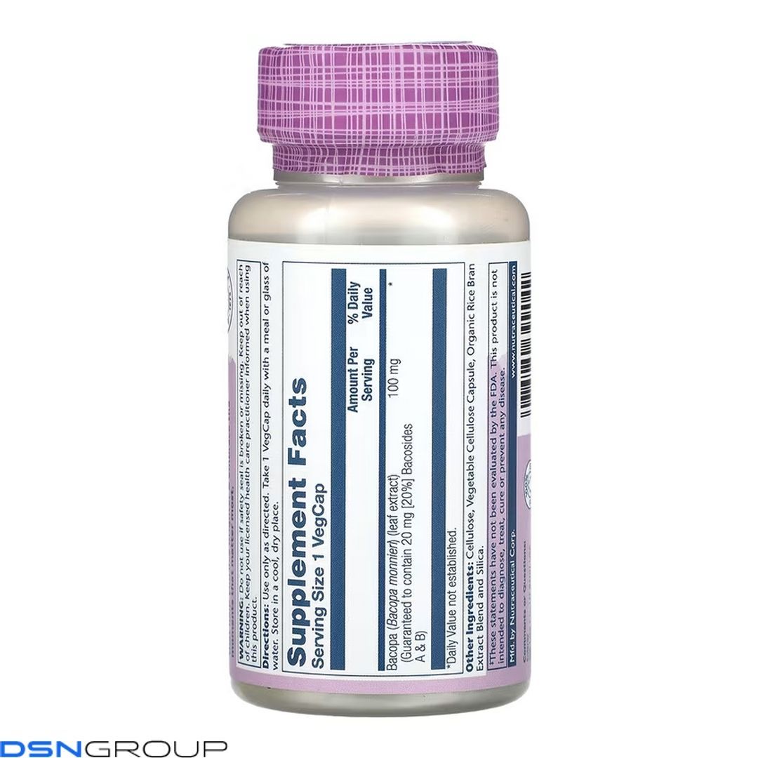 Bacopa 100mg - 60 vcaps