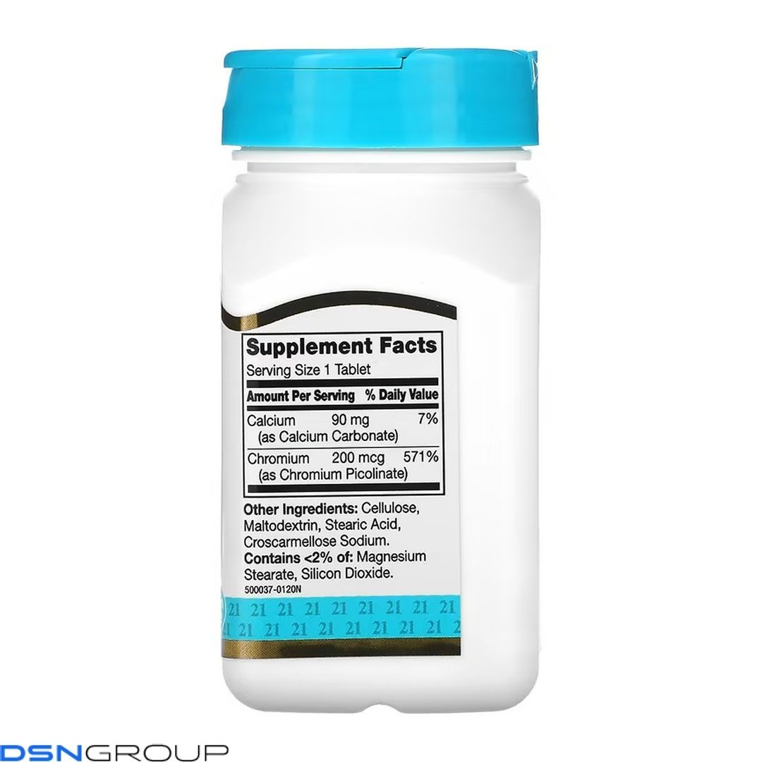 Chromium Picolinate 200 mcg - 100 tabs