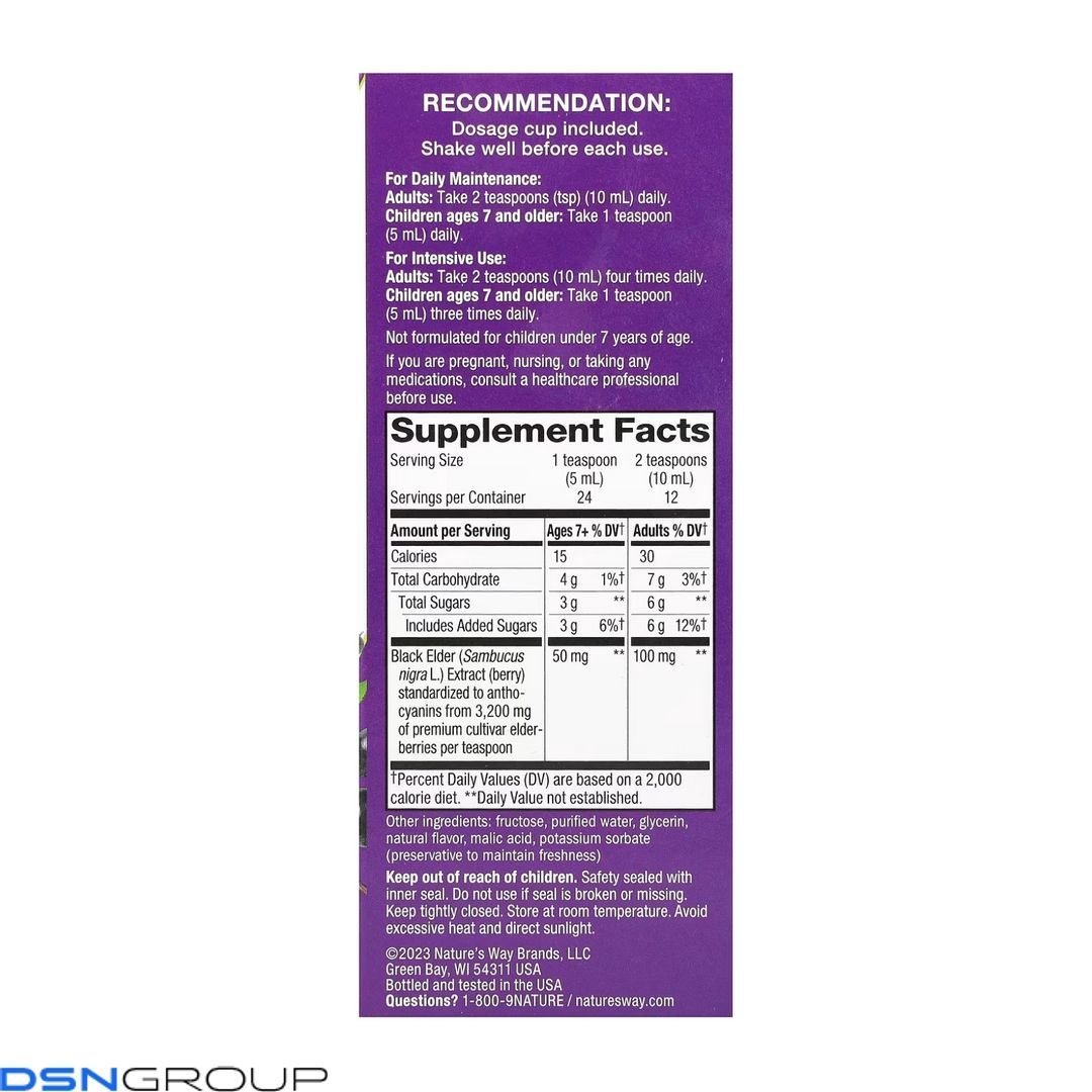 Sambucus Original Syrup - 4 oz