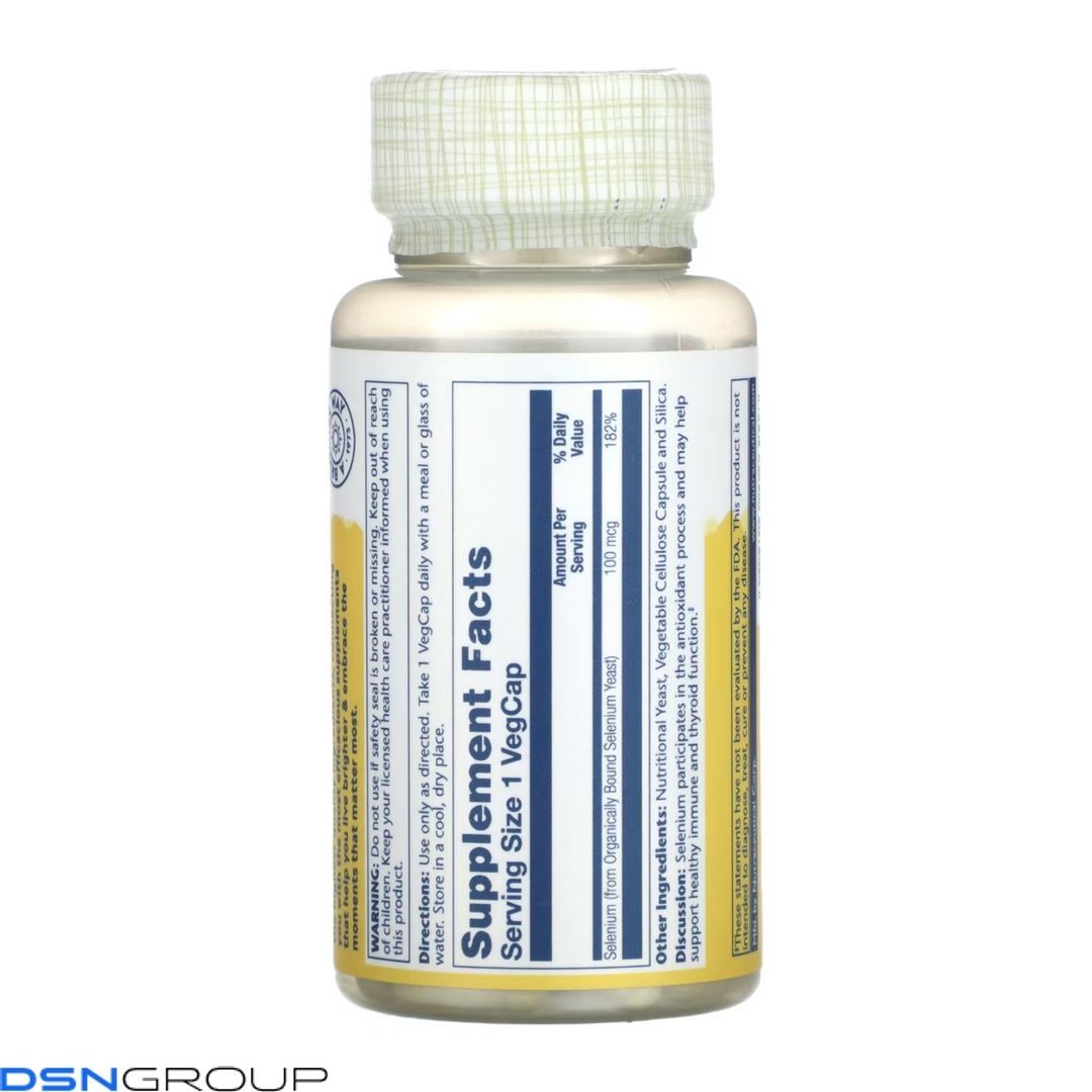 Selenium 100mcg - 100 caps